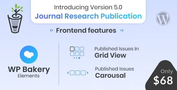 Journal Research Publication v5.0.1 – WordPress Plugin Download