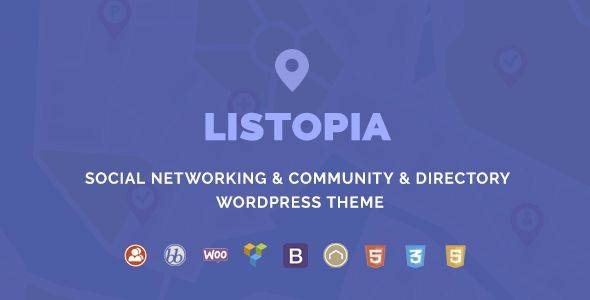 Listopia v3.6.0 – Directory, Community WordPress Theme Download