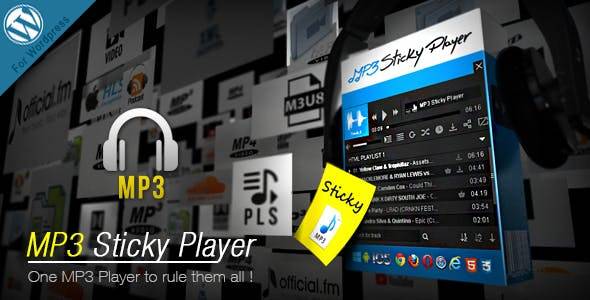 MP3 Sticky Player v7.5.1 WordPress Plugin Download