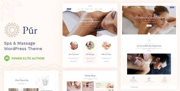 Pur v13.6 Wellness & Spa WordPress Theme Download