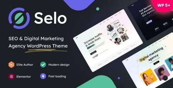 Selo v1.16 – SEO & Digital Marketing Agency WordPress Theme Download