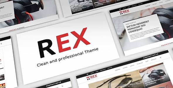 The REX v4.1 – Magazine and Blog WordPress Theme Download