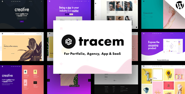 Tracem v1.0.7 – Elementor Agency & Portfolio WordPress Theme Download