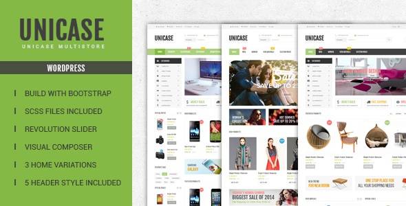 Unicase v1.6.10 – Electronics Store WooCommerce Theme Download