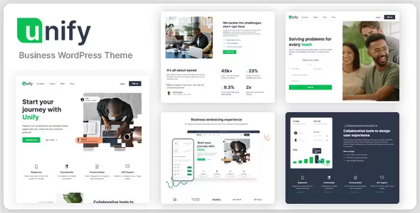 Unify v1.0 – Multipurpose Business WordPress Theme Download