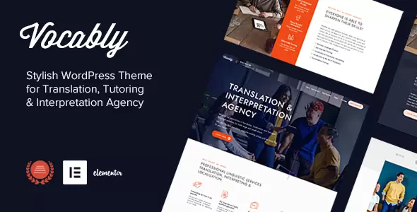 Vocably v1.1 – Translation & Interpretation Agency WordPress Theme Download