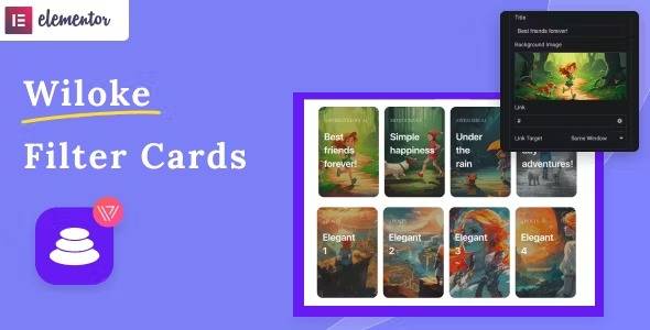 Wiloke Filter Cards for Elementor v1.0.0 WordPress Plugin Download