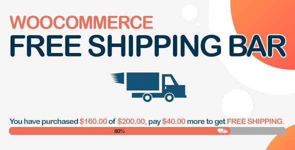 WooCommerce Free Shipping Bar