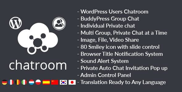 WordPress ChatRoom, Group Chat Plugin v2.0 Download