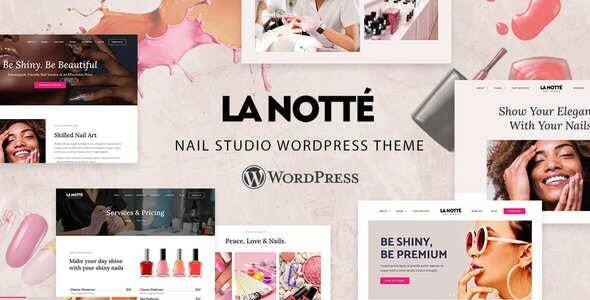 LaNotte v1.0 – Nail Salon WordPress Theme Download