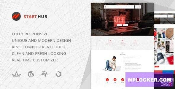 StartHub v1.0.1 – Clean Multipurpose Business WordPress Theme Download