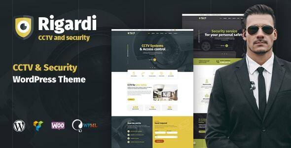 Rigardi v1.1.5 – CCTV Security Company & Body Guard WordPress Theme Download