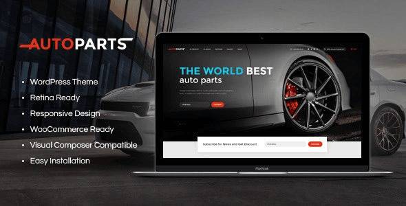 Autoparts v1.5.8 – Car Parts Store & Auto Services WordPress Theme + Elementor (Updated)