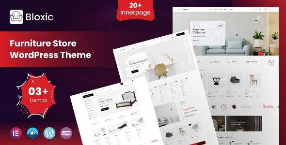 Bloxic v1.0 – Furniture Store WooCommerce Theme