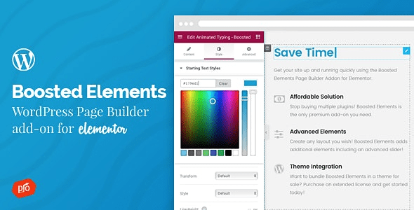 Boosted Elements v5.8 – Builder Add-on for Elementor