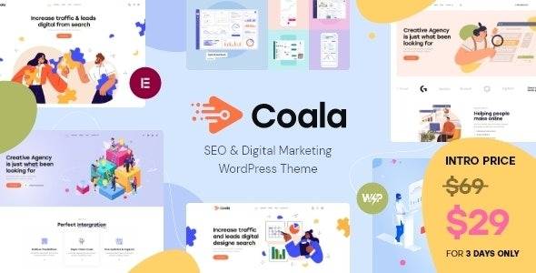 Coala v1.3 – SEO & Digital Marketing WordPress Theme