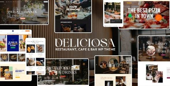 Deliciosa v1.0 – Restaurant, Cafe & Bar WordPress Theme