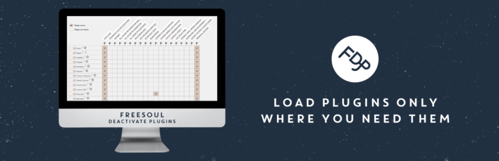 Freesoul Deactivate Plugins PRO v1.1.0.1 (Updated)