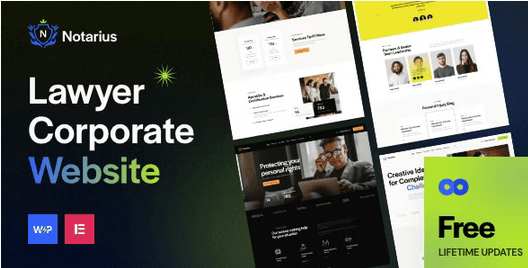 Notarius – v1.0.0 Legal Advisor & Law Services WordPress Theme Download