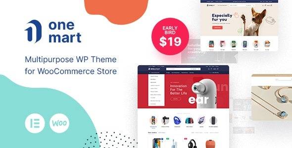 Onemart v1.0.4 Multipurpose eCommerce WordPress Theme Download