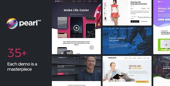 Pearl WP v3.3.8 – Corporate Business WordPress Theme (Updated)