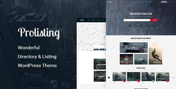 Prolisting v1.36 – Directory Listing WordPress Theme