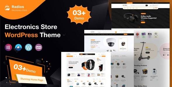 Radios v1.1 – Electronics Store WooCommerce Theme