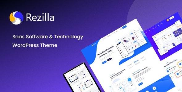 Rezilla v1.0.0 – SaaS Software & Technology WordPress Theme Download