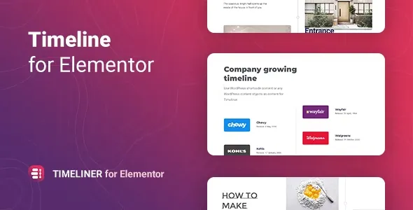 Timeliner v1.0.3 – Timeline for Elementor