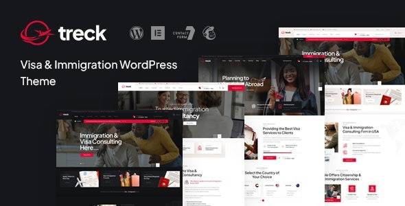 Treck v1.0.0 – Immigration and Visa Consulting WordPress Theme