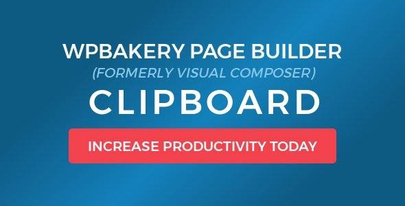 WPBakery Page Builder (Visual Composer) Clipboard v5.0.4