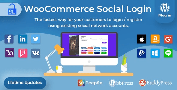 WooCommerce Social Login v2.5.7 – WordPress plugin (Updated)