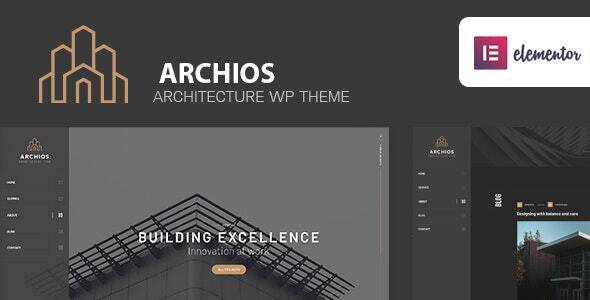 Archios v1.0 – One Pager Architecture WP Theme