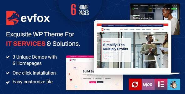 DevFox v1.6 – IT Solutions and Services WordPress Theme + RTL