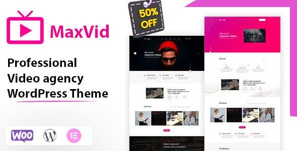 MaxVid v3.0 – Video Agency WordPress Theme