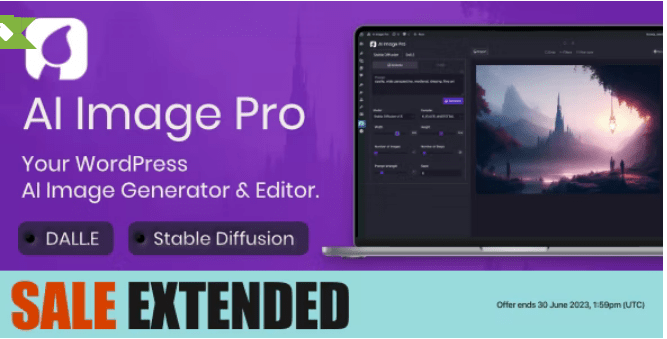 AI Image Pro v2.0.1 – WordPress AI Image Generator & Editor, DALLE & Stable Diffusion