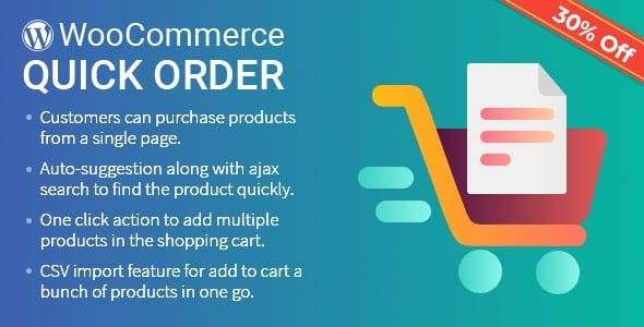 B2B Quick Order Plugin for WooCommerce v1.1.5