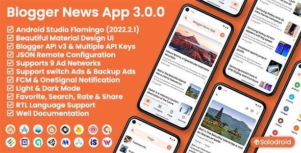 Blogger News App v3.0.0 – Blogger API