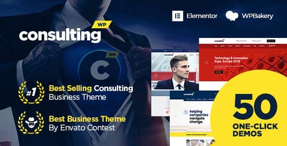 Consulting v6.5.16 – Business, Finance WordPress Theme (Updated)