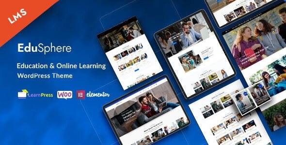 EduSphere v1.5.0 – Education & Online Learning WordPress Theme