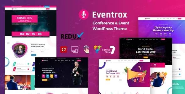 Eventrox v1.0 – Conference and Event WordPress Theme