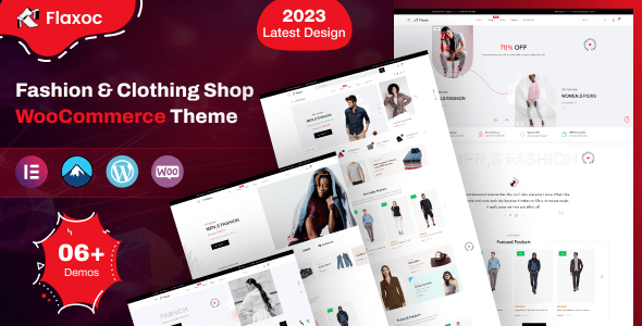 Flaxoc v1.0.2 – Fashion Store WooCommerce Theme