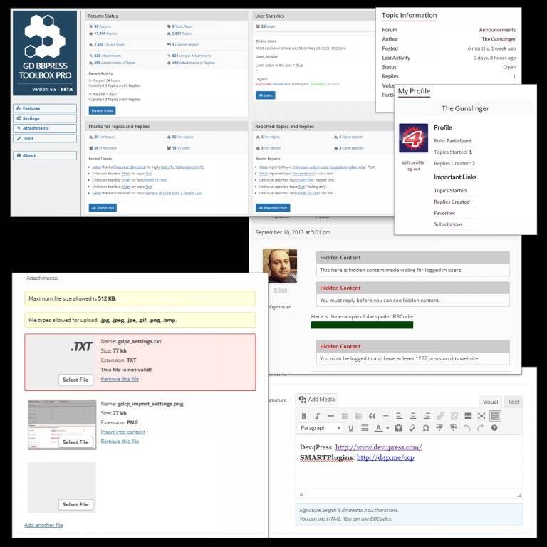 GD bbPress Toolbox Pro v7.2