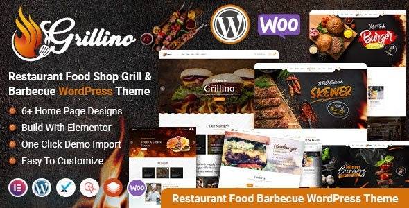 Grillino v1.4 – Grill & Restaurant Shop WordPress Theme