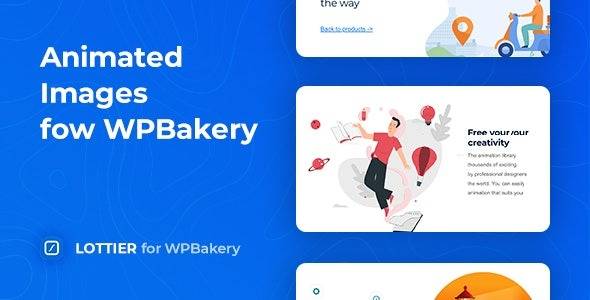 Lottier v1.1.5 – Lottie Animated Images for WPBakery