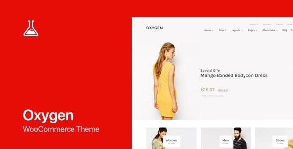 Oxygen v5.26 – WooCommerce WordPress Theme