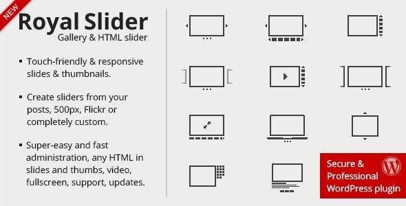 RoyalSlider v3.4.2 – Touch Content Slider for WordPress