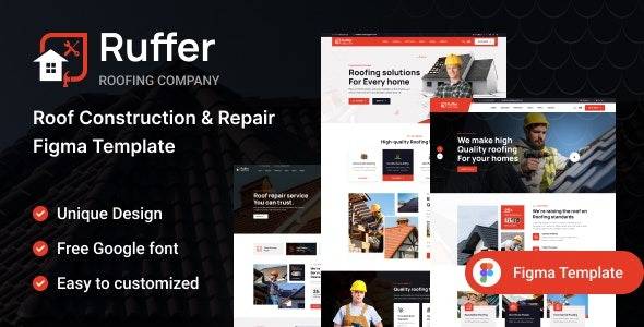 Ruffer v1.0 – Roof Construction & Repair WordPress Theme