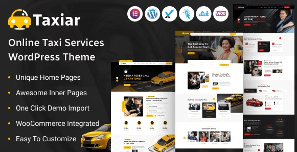 Taxiar v1.0 – Online Taxi Service WordPress Theme