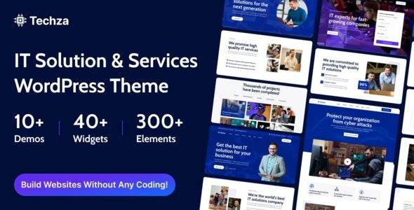 Techza v1.0.1 – IT Solutions & Technology WordPress Theme